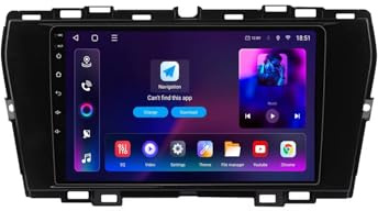 Android 15 Touch screen Radio per SsangYong Tivoli 2019-2021 9 Pollici Car Stereo Lettore con Bluetooth SWC FM RDS Car Radio AHD WIFI DVR GPS Ventola di raffreddamento(2+32G)