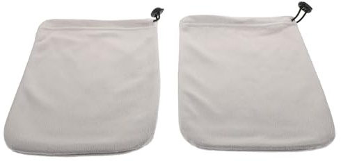 Genérico Guantes de Terapia de Cera Parafina Tamaño Único Gris Banda Elástica para Cuidado Hidratante de Manos en Spa Belleza
