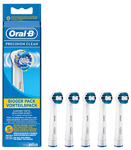 Braun Oral-B Precision Clean Electric Replacement Toothbrush Heads - Pack of 5