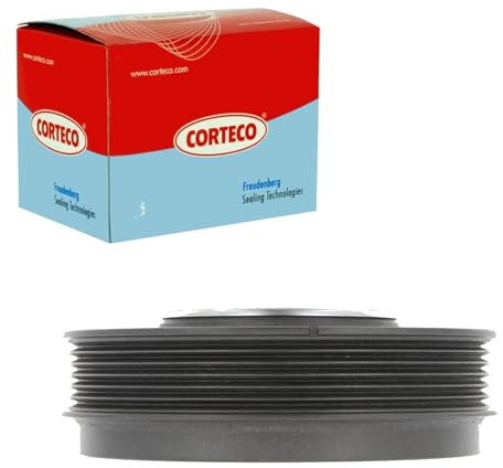 Corteco 80000396 Riemenscheibe, Kurbelwelle | 80000396 passend für A3 Alhambra Leon Toledo