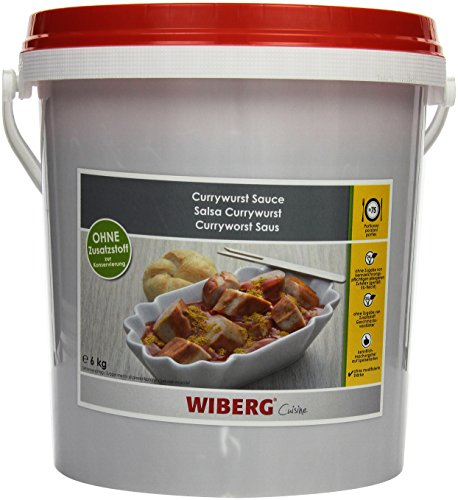 Wiberg Currywurst Sauce 6 kg, 1er Pack (1 x 6 kg)