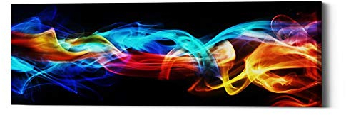 Cortesi Home Smokey Haze Giclée-Leinwanddruck, 30,5 x 91,4 cm