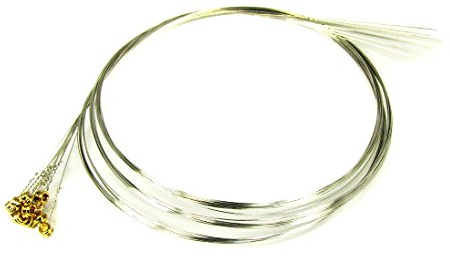 12-pack 10ga. (.010) Plain Steel/Unwound Guitar Strings - Made in the USA!