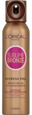 L'Oréal Paris Brume Sèche Corps Express Pro Sublime Bronze - Le spray de 150ml