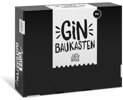 Just Spices Do it yourself Gin Baukasten I Mache eigenen Gin mit persönlicher Note I Do it yourself Kit mit Equipment