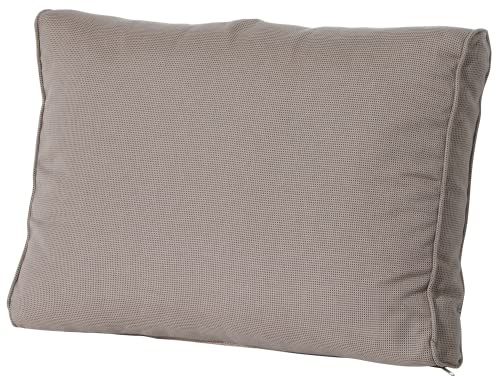 Madison Kissen Lounge weich Teppich 100% Acryl Rib Leber, Rot, Foie, 60 x 40 cm