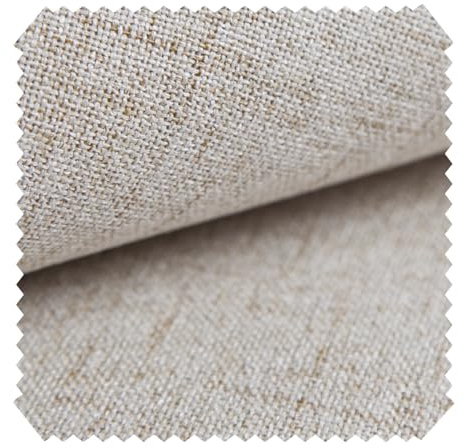 novely® AUEN Premium Möbelstoff - Robuster Webstoff - Fein Gewebter Polsterstoff - Pflegeleichte Meterware 1lfm | Farbe: 01 Creme