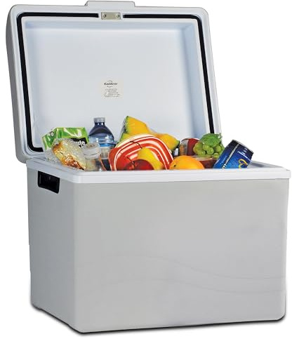 Koolatron 12V Iceless Cooler & Warmer – Portable Electric Cooler/Nevera Portátil Eléctrica for Car Truck Camper Boat, Hard Sided Mini Fridge for Camping Picnic Travel Lunch Food Drinks Office 45 qt