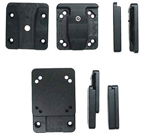 Brodit 215053 Montage Adapter, Schwarz