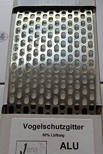 Vogelschutzgitter ALU blank 80mm zu10m