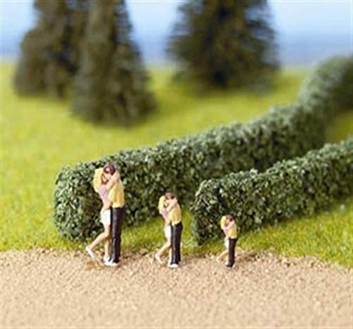 NOCH 21512 - Modellhecken, 15 x 8 mm, hellgrün