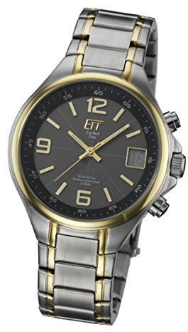 Eco Tech Time Solar Drive Homme Montre Radio Piloté Basic EGS-11036-51M