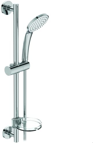 Ideal Standard - Idealrain, Kit asta doccia, Saliscendi con accessori, Cromato