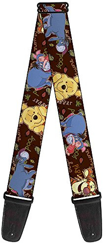 buckle-down Gitarrengurt 34-60 Winnie the Pooh Character Poses