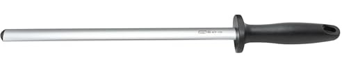 Winco Oval Diamond Sharpening Steel, 12, Metal