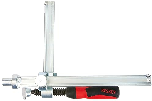 BESSEY Spannelement mit variabler Ausladung TWV16-20-15-2K, Spannweite 200 mm Ausladung 30-150 mm, 16 mm Ø, Stufenlos verstellbare Ausladung, Gewicht 1,12 Kg