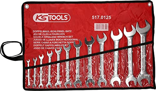 KS Tools 517.0125 CLASSIC Doppel-Maulschlüssel-Satz, 12-tlg., 6x7-30x32mm