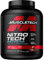 MUSCLETECH Proteinpulver, Nitro-Tech Protein Isolate & Peptide, Proteinpulver zum Muskelaufbau, für Männer und Frauen, Milchschokolade,1.81 kg (1er Pack), (Verpackung kann variieren)