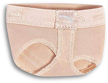 Capezio Barely There footUndeez Ballet Shoes, Flexible Padded Ballet Shoe For The Appearance Of Dancing Barefoot, Supportive Ballet Dance Shoes For Barefoot Performances - Nude, S (Small)