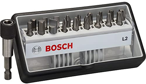 Bosch Professional 18+1tlg. Schrauberbit-Set, 2607002568