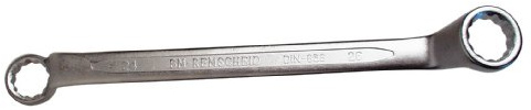 Brüder Mannesmann Ringschlüssel, Chrom-Vanadium 6140, 30 x 32 mm, DIN 838, Flankenschutzsystem | M19713