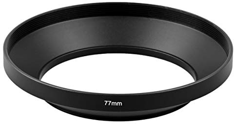 Gegenlichtblende 77mm Schraubgewinde für Weitwinkel-Objektive