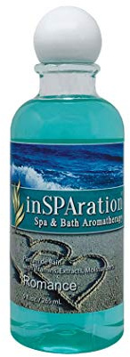 inSPAration Spa and Bath Aromatherapy 106X Spa Liquid, 9-Ounce, Romance