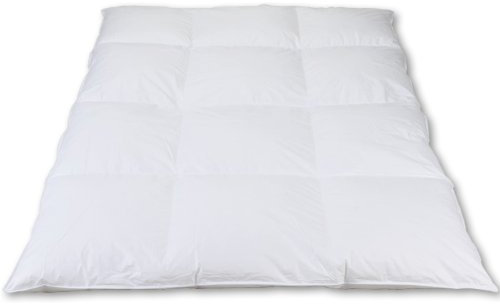CM 3 X 4 cassettes 10 White Down Duvet 100% Down (White, Bag) 155 x 220 cm, White, 155 x 220 cm