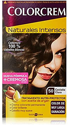 COLORCREM tinte Castaño Claro Nº 50 caja 1 ud
