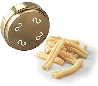 Kenwood Caserecce A910/2 Accessorio Trafila in Bronzo per Creare la Pasta Fresca, Made in Italy, Accessorio per Impastatrice Planetaria Compatibile con il Torchio Kenwood, Dotato di Cofanetto