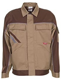 Planam bundjacka Highline, Gr. 52, beige/brun/zink, 2314