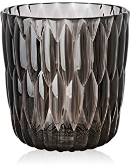 Kartell Jelly Vaso, Fume, 1 Unità (Confezione da 1) | Vaso Jelly Fumé – Kartell – grigio. Design moderno e trasparenza raffinata. Il vaso Jelly Fumé di Kartell unisce