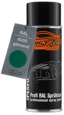 TRISTARcolor RAL 6005 Moosgrün Spraydose 400 ml glänzend schnelltrocknend