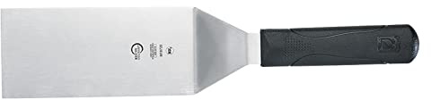 Mercer Culinary Millennia Turner/Spatula, 6 Inch x 3 Inch Blade, Black Handle