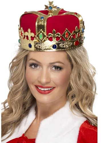 Smiffys Couronne de Reine, avec joyaux Halloween