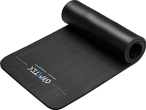 Tappetino da Allenamento - Tappetino Yoga - 180 x 61 cm - NBR spessore 1,5 cm - Fitness - Tappetino da Ginnastica - Cinghie di Trasporto - Pilates - Spesso - Svalutazione del Movimento - Aerobica