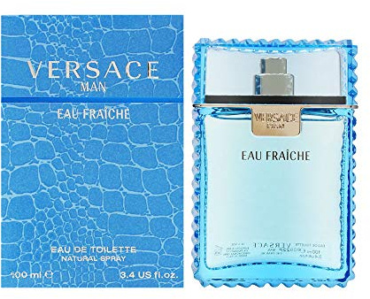 Versace Man Eau Fraiche by Versace for Men 3.4 oz Eau de Toilette Spray