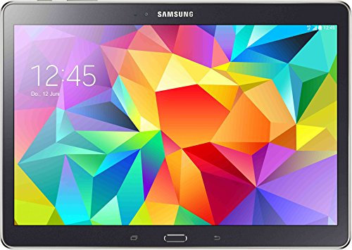 Samsung Galaxy Tab S T805 LTE 26,6 cm (10,5 Zoll) Tablet-PC (5GHz, 16GB interner Speicher, Bluetooth 4.0, USB 2.0, CMOS 8 MP) dunkel grau