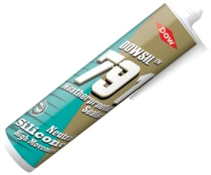 Dowsil 791 Sealant Black 310ml | Resists UV exposure, ozone, moisture and temperature extremes for long-term durability.