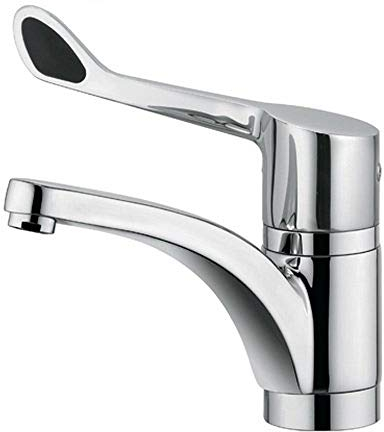 Kludi Spültisch-Einhebelmischer Medi-Care mit Care-Armh, Auslauf Ausladung 200 mm, verchromt, 349080534