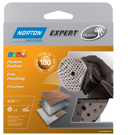 NORTON DISQUES PEX 125 G.180 MULTIAIR EXPERT