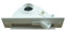 Microsafe® - Paletta per aspirapolvere centrale, con meccanismo di inclinazione VacPan (colore: Bianco