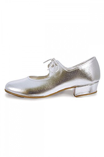 Roch Valley 'LHPS' Silver Tap Shoes Silver 9 UK / 27 EU