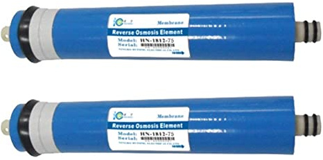 Membrane Osmose inverse Huining Résidentielle RO Membrane Filtre à eau Cartrige de remplacement pour système de filtration d'eau potable à 5 étages de la maison Purificateur d'eau.