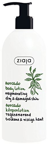 Loción corporal con aguacate 400 ml – Regeneración, para piel seca y dañada de Ziaja