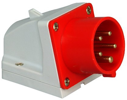 Kopp 171900000 CEE Prise murale à 5 broches Rouge 32 A 400 V