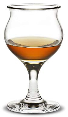 Holmegaard Verre à cognac 22cl Idéelle en verre soufflé à la bouche Design original Transparent