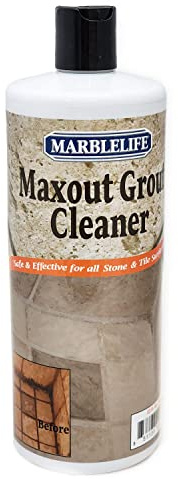 Marblelife Maxout Deep Grout Cleaner, Powerful Tile and Floor Cleaning Liquid, Ready to Use, 32oz