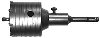 68mm Bohrkrone inkl. SDS-Plus Adapter 120mm und Zentrierbohrer. Auch geeignet für Schlag-/ Hammer- bohrfunktion. Dosensenker, Hohlbohrkrone, Dosenbohrer, Lochbohrer, Kernbohrer, Kernbohrkrone, Steckdosenbohrer