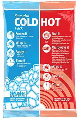 Mueller Reusable Cold/Hot Pack, compresa frío/Calor Reutilizable, 15cm x 22cm, 1 Unidad